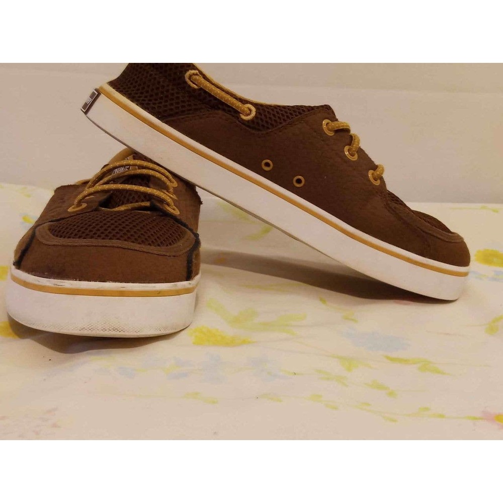 WARRIOR COXSWAIN CASUAL BOAT/DECK SHOES - SIZE 7D / Brown